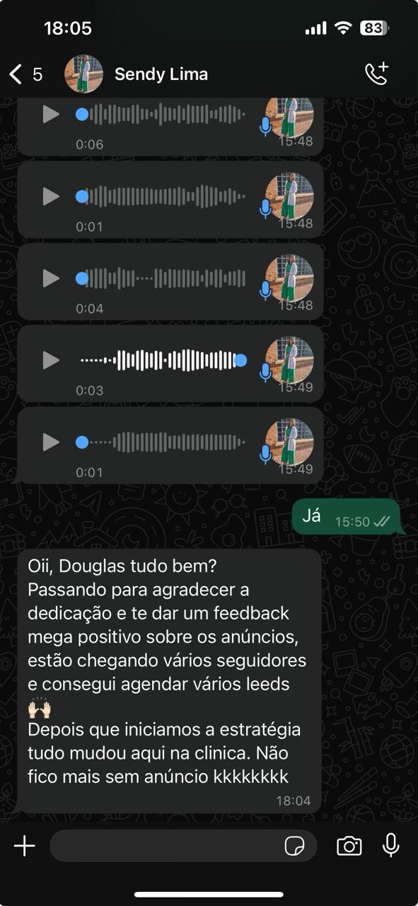 Depoimento de Sendy Lima